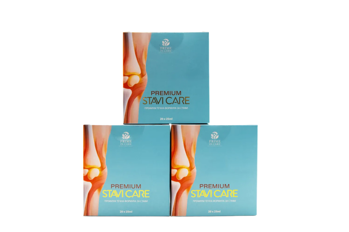 STAVI CARE Premium Formula X3 - комплект от 3 кутии по 20 шота